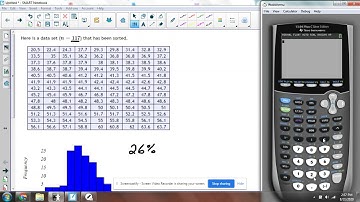 MAT130/131: Chapter 3 - Finding Percentiles