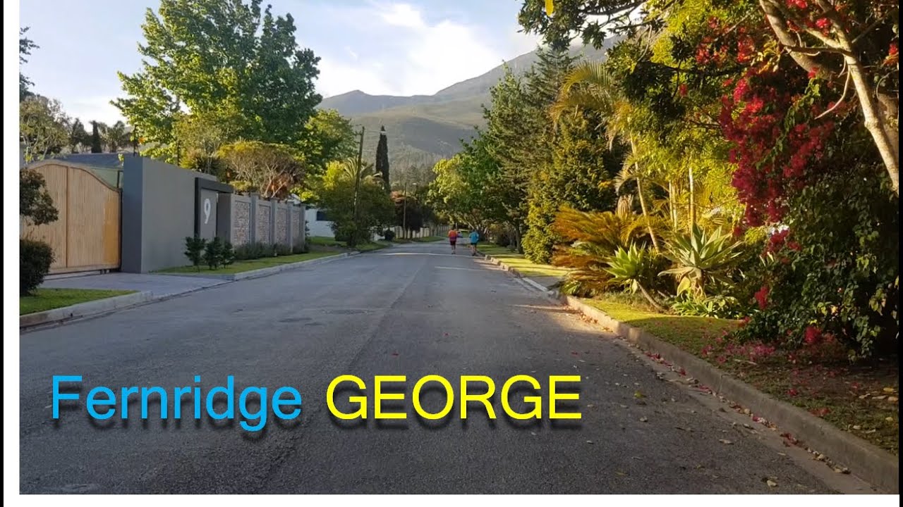 Walking the suburb of Fernridge in George, South Africa