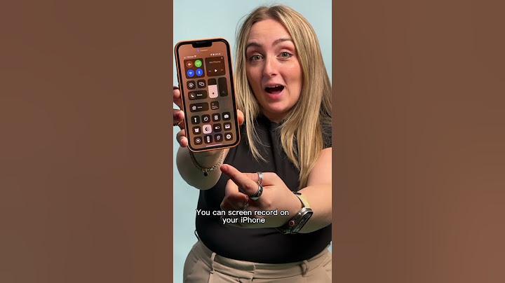 How To Screen Record On Your iPhone #shorts