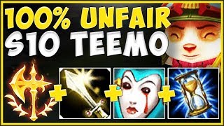 NEW SEASON 10 CONQUEROR MUST BE NERFED! S10 AP CONQ TEEMO IS 100% UNFAIR! League of Legends Gameplay