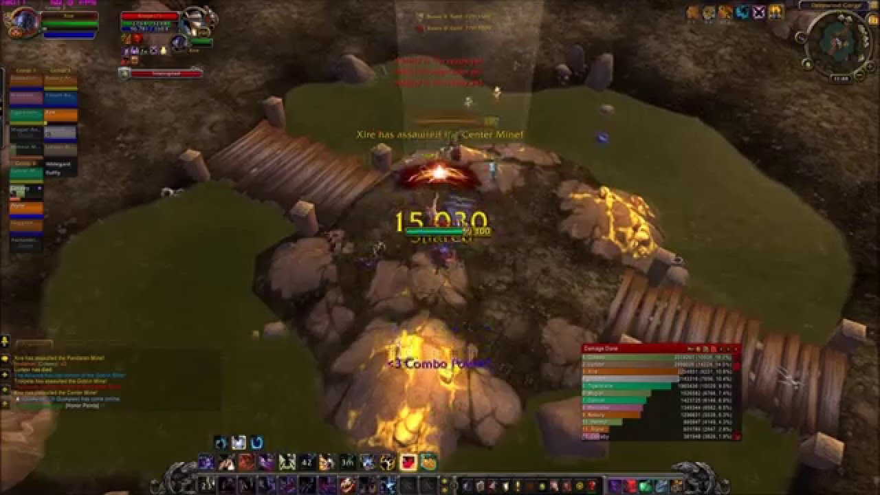 WoW WoD 6.1 PvP BG Level 100 Feral Druid Xire