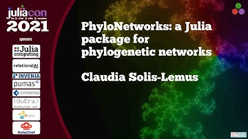 PhyloNetworks: a Julia package for phylogenetic networks | Claudia Solis-Lemus | JuliaCon2021