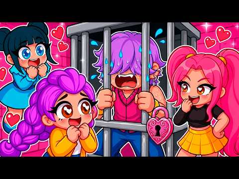 TRAPPED with THE HUNTRIX in a LOVE PRISON in Roblox!