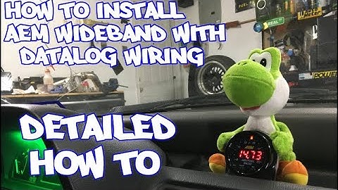Installing AEM WIDEBAND Into The EF (HOW TO VIDEO)