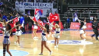 Turkish Cheerleaders. Stock Footage