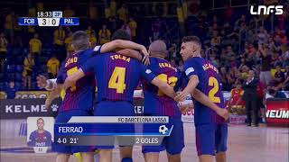 Jornada 2. Temp 17-18 FC Barcelona Lassa Palma Futsal