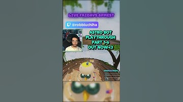 SADDEST BOSS FIGHT EVER!? I ASTRO BOT I #robbiuchiha on #twitch #astrobot #ps5 #trend