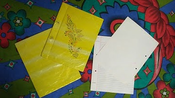 399. Assignment in one side ruled one side white practical paper demo