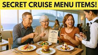 10 Secret Menu Items You Can Order on Any Cruise