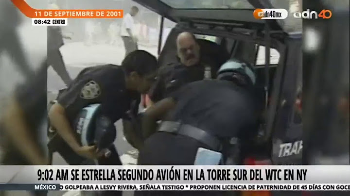 Crónica del atentado del 11 de septiembre del 2001