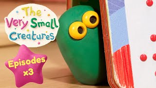 Colourful Puddles \/ Boo! \/ Ouchy | The Very Small Creatures | Full episodes!