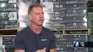 Oklahoma Sooner legend Troy Aikman returns home to talk new business venture