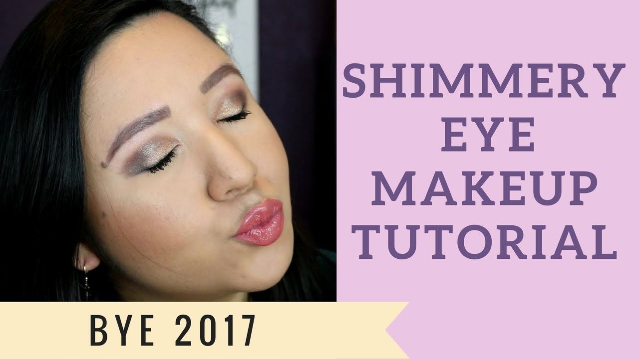 SHIMMERY EYE MAKEUP TUTORIAL | NEW YEAR'S EVE INSPIRED