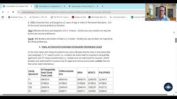 October 2025 Visa Bulletin - Filing v. Final Action Dates. A look at this important visa bulletin.