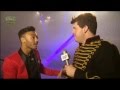 Marcus Collins - Behind the Scenes at X Factor Tour 2012 - Blue Peter