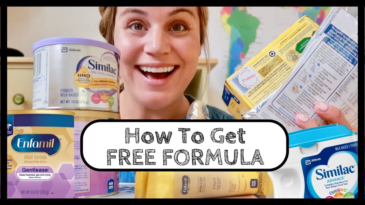 get free baby formula