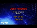 Musiq Souldchild - Just Friends (Karaoke)