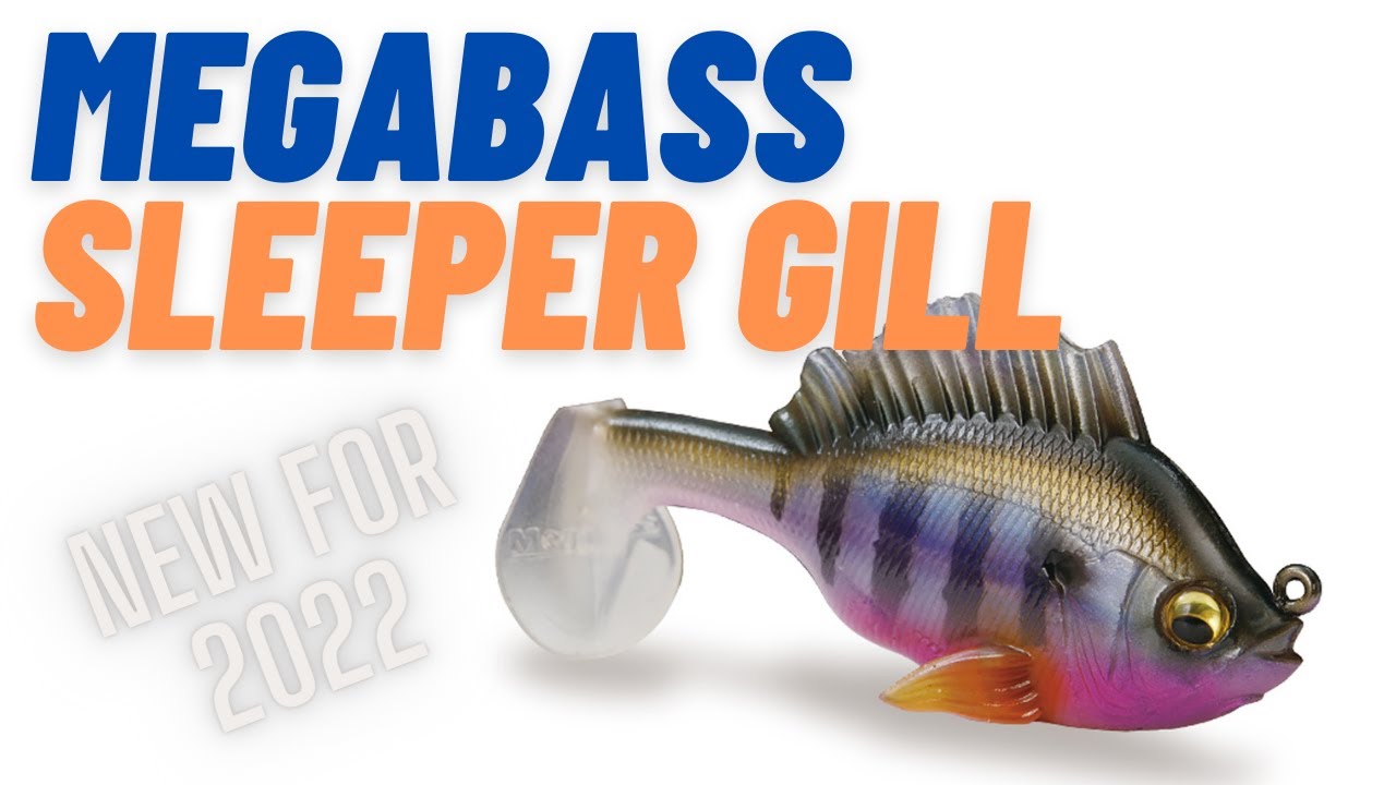 Megabass Sleeper Gill Swimbaits (3.2in) 3/4oz. Perch - TackleDirect