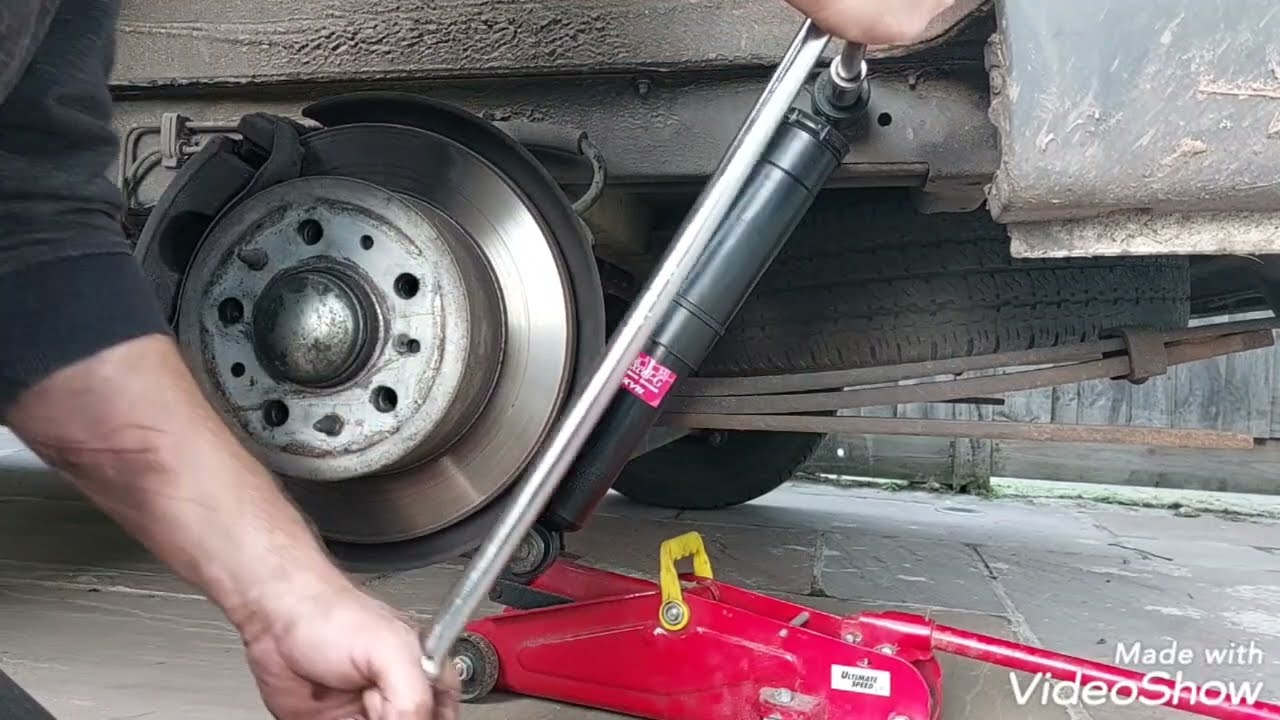 Замена заднего амортизатора на Peugeot Boxer, а также Ducato, Relay и Promaster