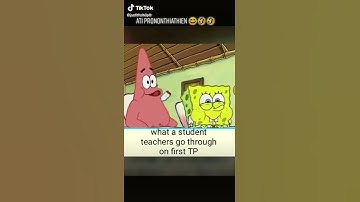 SpongeBob square pants and Patrick speaking a different language