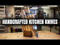 Handcrafting a full set of kitchen knives  must see