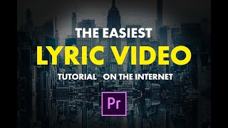 Download Lagu Lyric Video Template + Tutorial | NO AFTER EFFECTS NEEDED MP3
