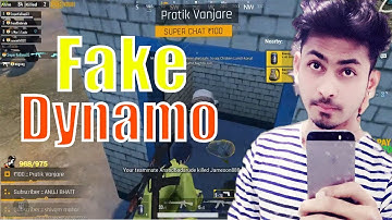 Fake Dynamo Is Back | Dynamo Playing With Random Player | PUBG Mobile