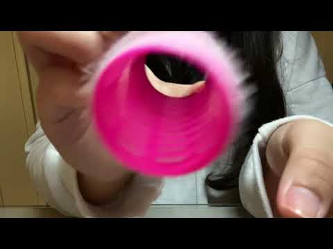 카메라 브러싱 asmr 시각적 팅글과 단어반복 😴