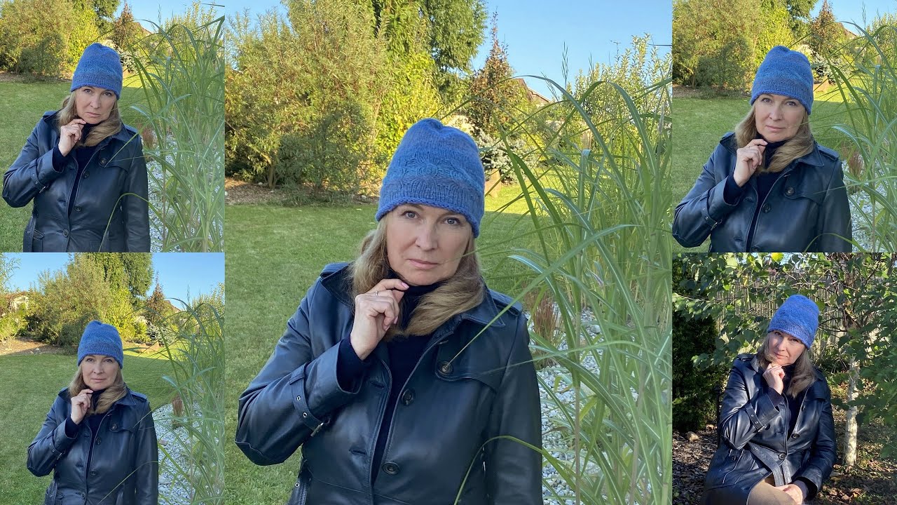 Čepice Harmony s ruličkovým lemem