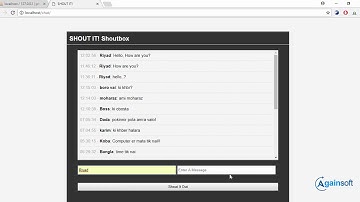 Php Simple Project ShoutBox | Group Chat Part 1