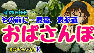 【おばさんぽ】何年ぶり⁉️かの原宿さんぽ‼️迷子なったらどうしよう💦