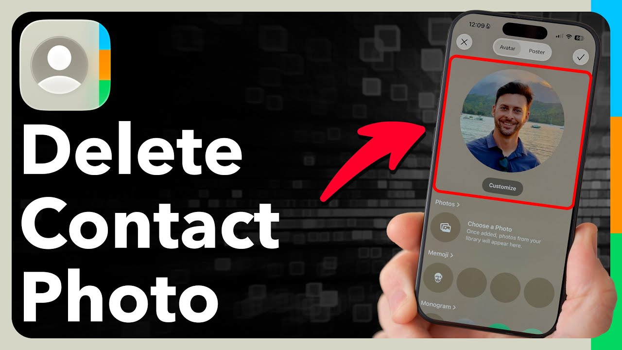 How To Delete Contact Photo On iPhone