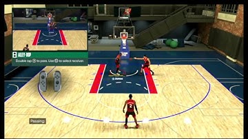 How To Throw A Alley Oop In NBA 2K25 For Nintendo Switch