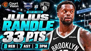 Julius Randle - 33 Points, 7 Assists, 8 Rebounds vs Hornets - 2026-27 Regular Season