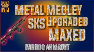 Metal Medley SKS Luckiest Crate Opening| Upgraded to Max | 🔥 PUBG Mobile 🔥