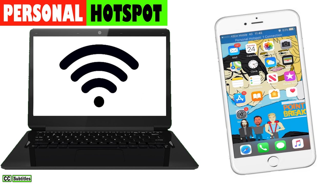 how to connect my iphone hotspot to my hp laptop