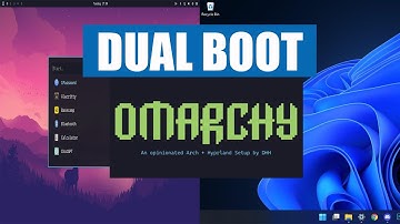 How to dual boot omarchy and windows 10/11 ( Updated Method) best limine and btrfs