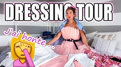 JE TRIE (ENFIN) TOUT MON DRESSING + DRESSING TOUR | C'ÉTAIT UN DÉSASTRE 😰