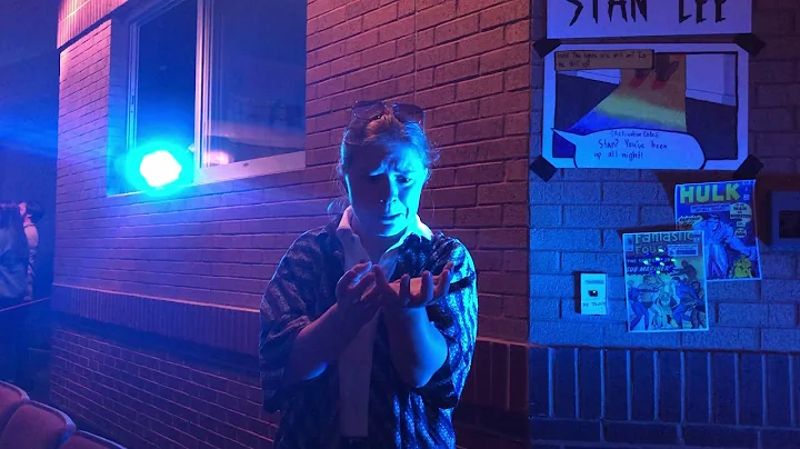 NHS Wax Museum 2019: Alice Ware as Stan Lee