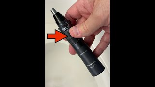 Panasonic Ear and Nose Hair Trimmer Review