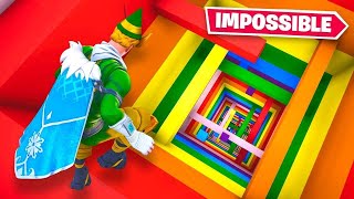 Can You Beat the *IMPOSSIBLE* Rainbow Dropper 2.0 In Fortnite!?