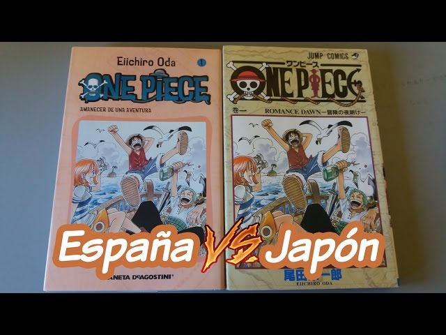One Piece tomo 1 - España vs Japón - thptnganamst.edu.vn