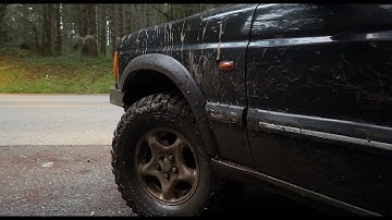 Land Rover Discovery 2 woodland exploration