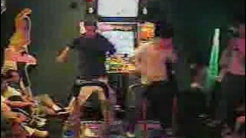 DDR Trick Master and some dude