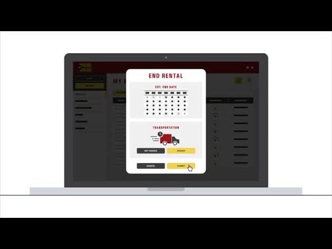 End Rental Desktop - Customer Portal