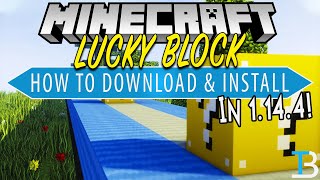 How To Download & Install the Lucky Block Mod in Minecraft 1.14.4 screenshot 3