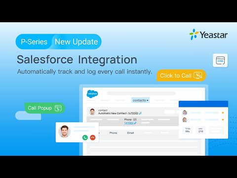 CRM Integration with Salesforce - Align Your Data & Conversations with Yeastar P-Series PBX (2022)