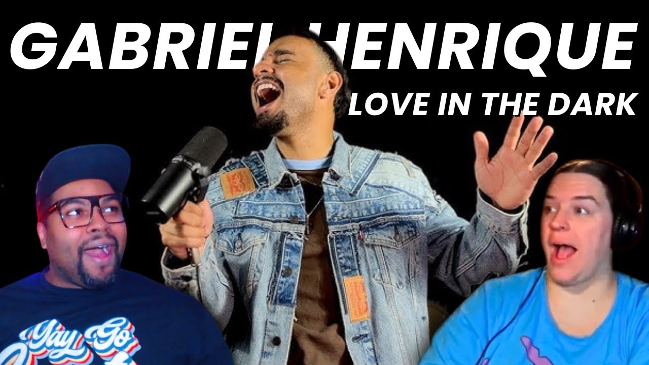 Габриэль Энрике - Love In The Dark (кавер на песню Адель) | РЕАКЦИЯ с @sallyst1ch3s
