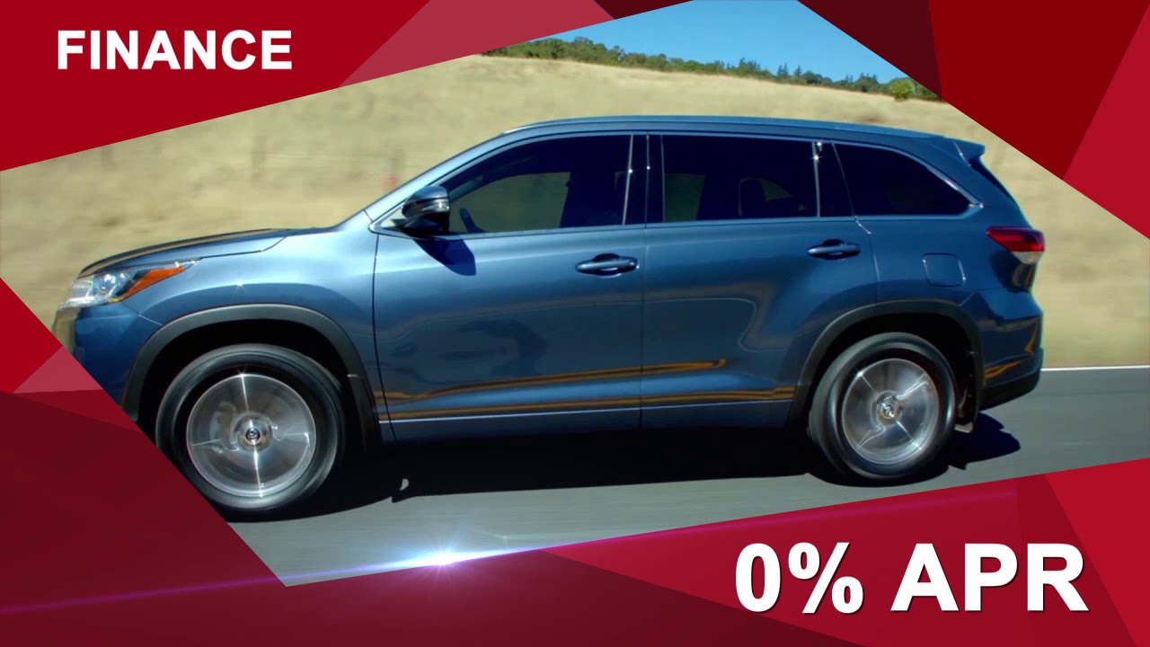 2019-toyota-highlander-with-0-apr-or-2500-rebate-wow-youtube