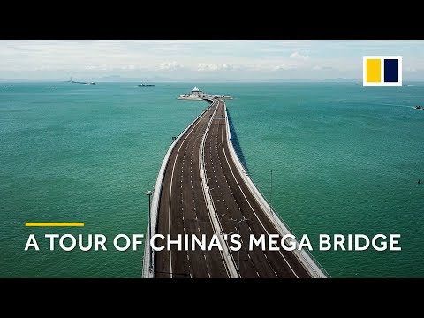 A tour of the Hong Kong–Zhuhai–Macau mega bridge